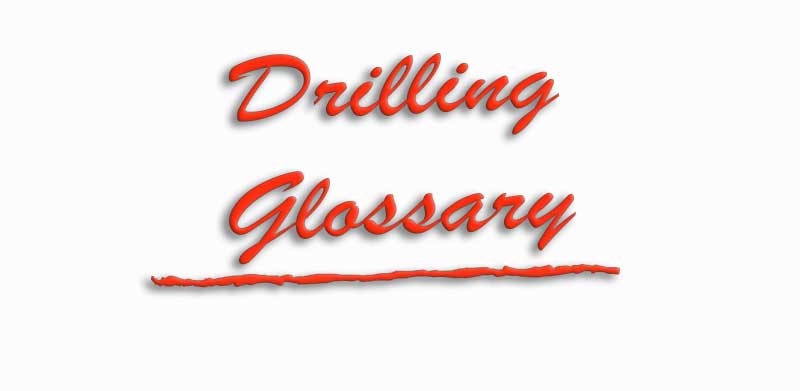 Glossary Of Drilling